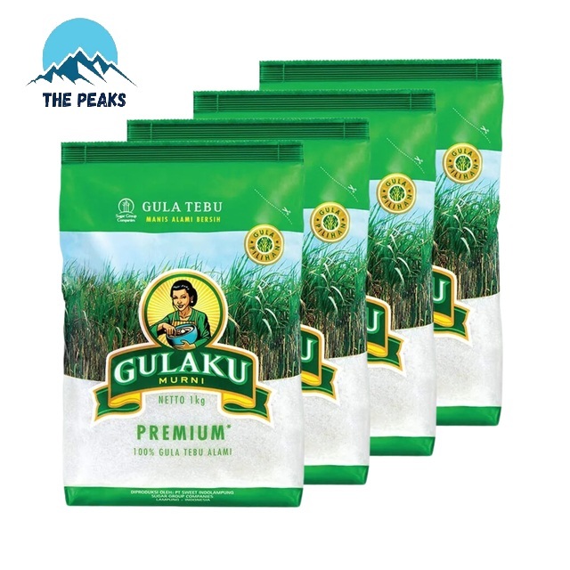 

(The Peaks) 1 KG Gulaku Gula Pasir Tebu Premium