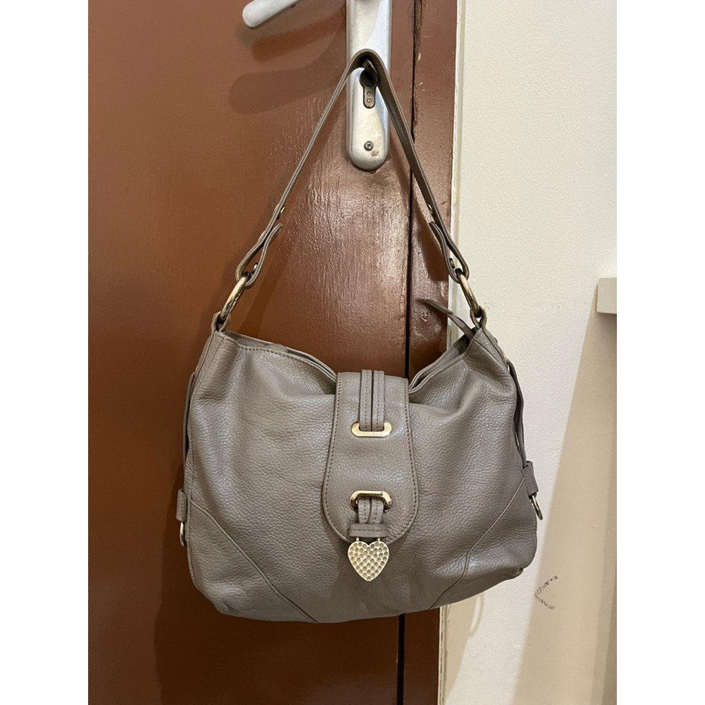 Tas Preloved Hobo Bag shoulder Bag Kulit Asli