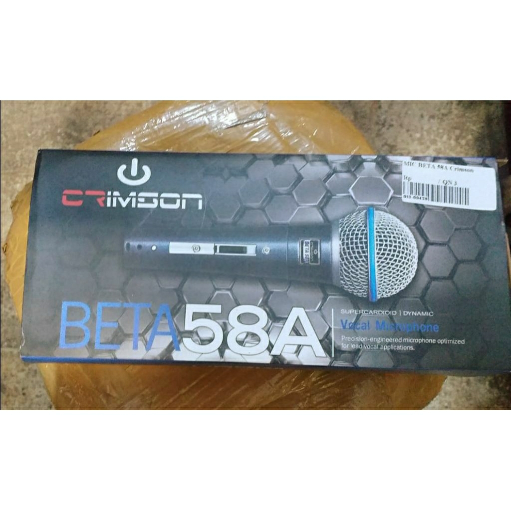 Microphone Kabel Crimson BETA58A × Mic Kabel Crimson × Mikrofon mikropon