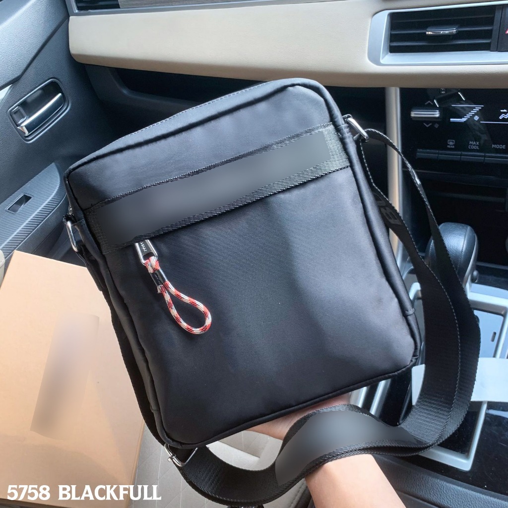 Tas Pria selempang Nylon 5758 (FreeKantong