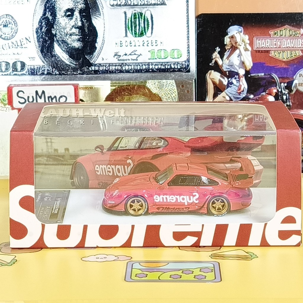 Timothy pierre Porsche 911 rwb supreme red 1123/1599 diecast 1 64