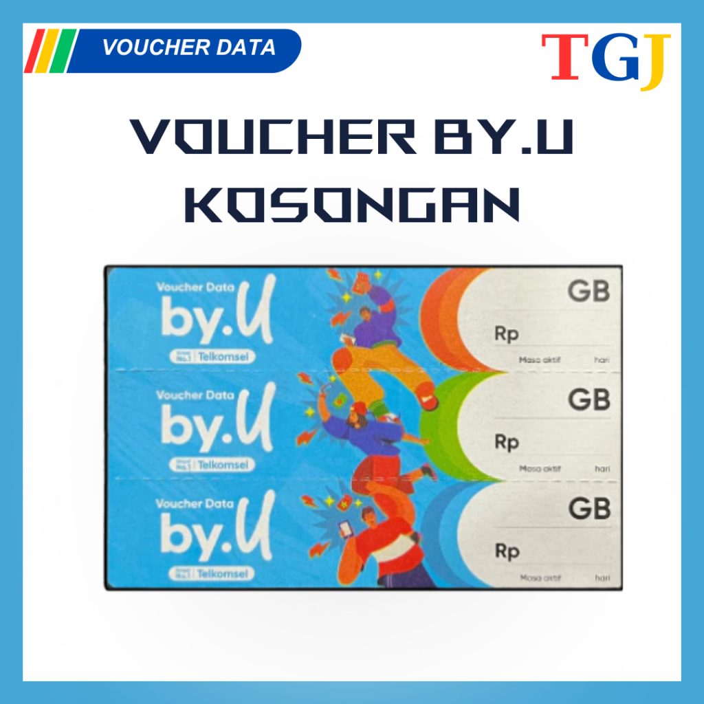 Voucher By.U Kosong / Voucher By.U Zero Nasional