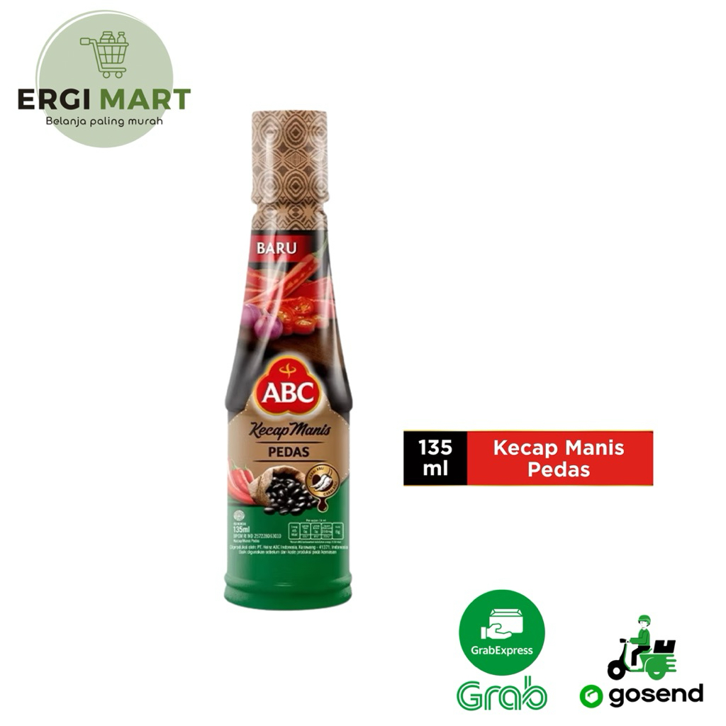 

ABC KECAP EXTRA PEDAS 135 gr & 275 gr ERGIMART PADANG