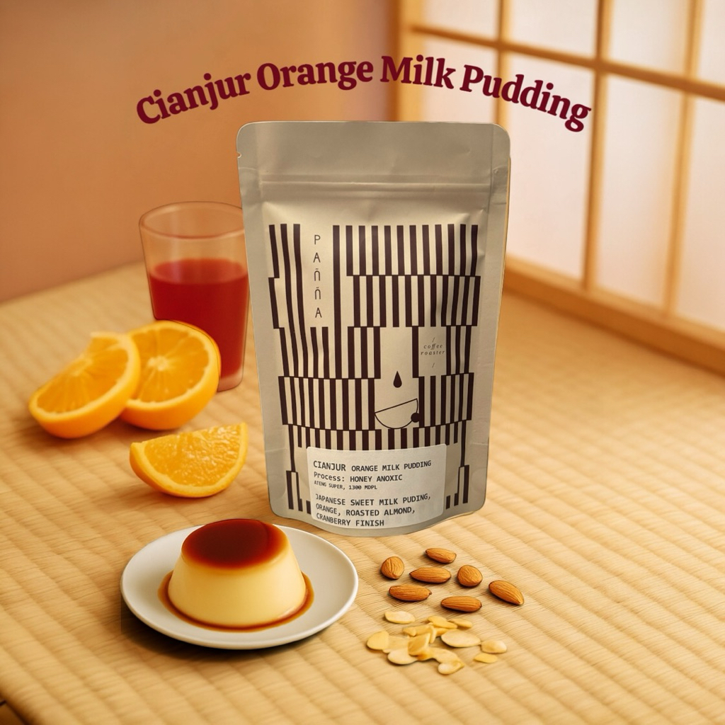 

kopi cianjur anoxic honey orange milk pudding specialty coffee