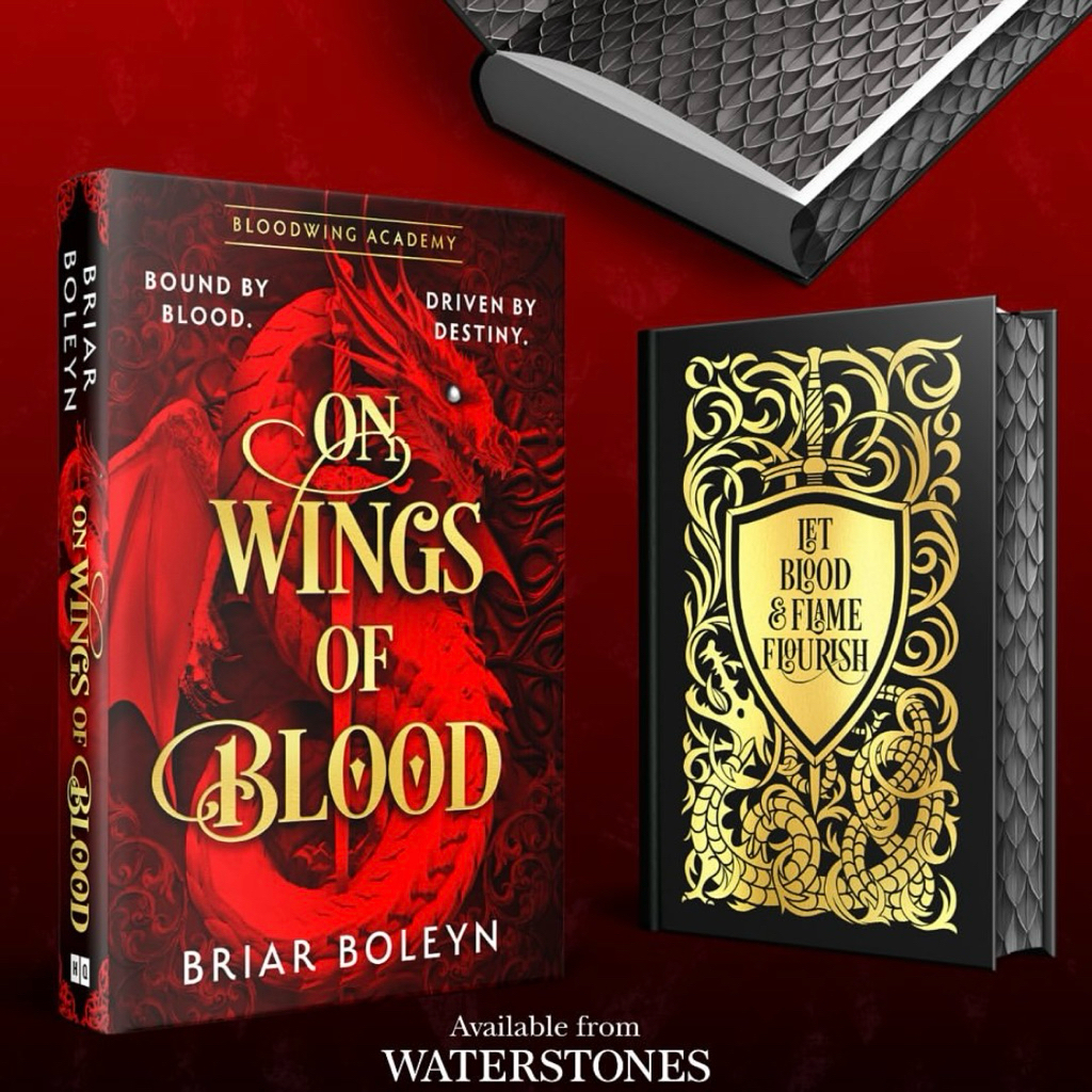 Deluxe Edition & Waterstones | On Wings of Blood | Briar Boleyn