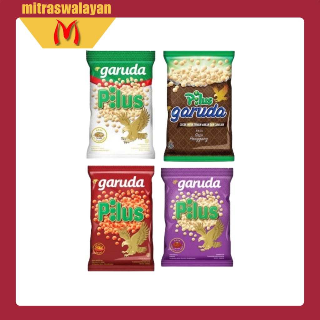 

GARUDA PILUS Tersedia 4 Pilihan Rasa Kemasan 95 gr