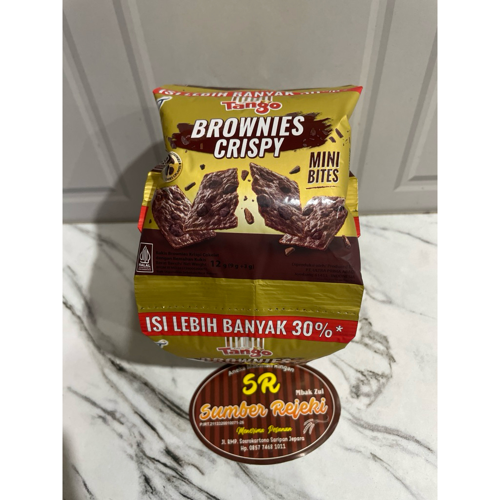 

TANGO BROWNIES CRISPY MINI BITES ISI 10pcs