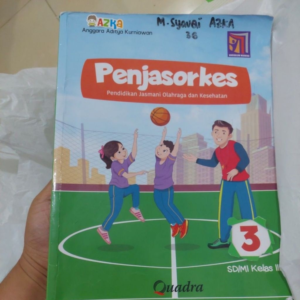 second buku kelas 3 penjasoker quadra