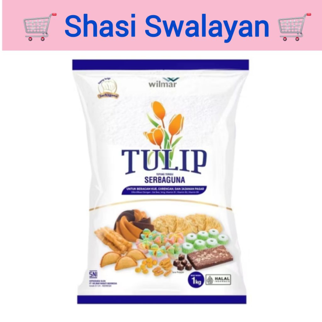 

TULIP Tepung Terigu Serbaguna 1 Kg