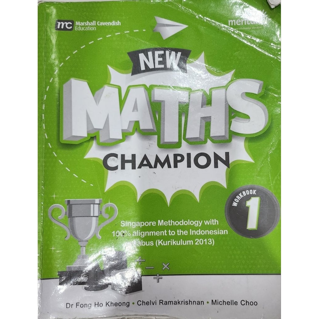 NEW MATHS CHAMPION WORKBOOK 1