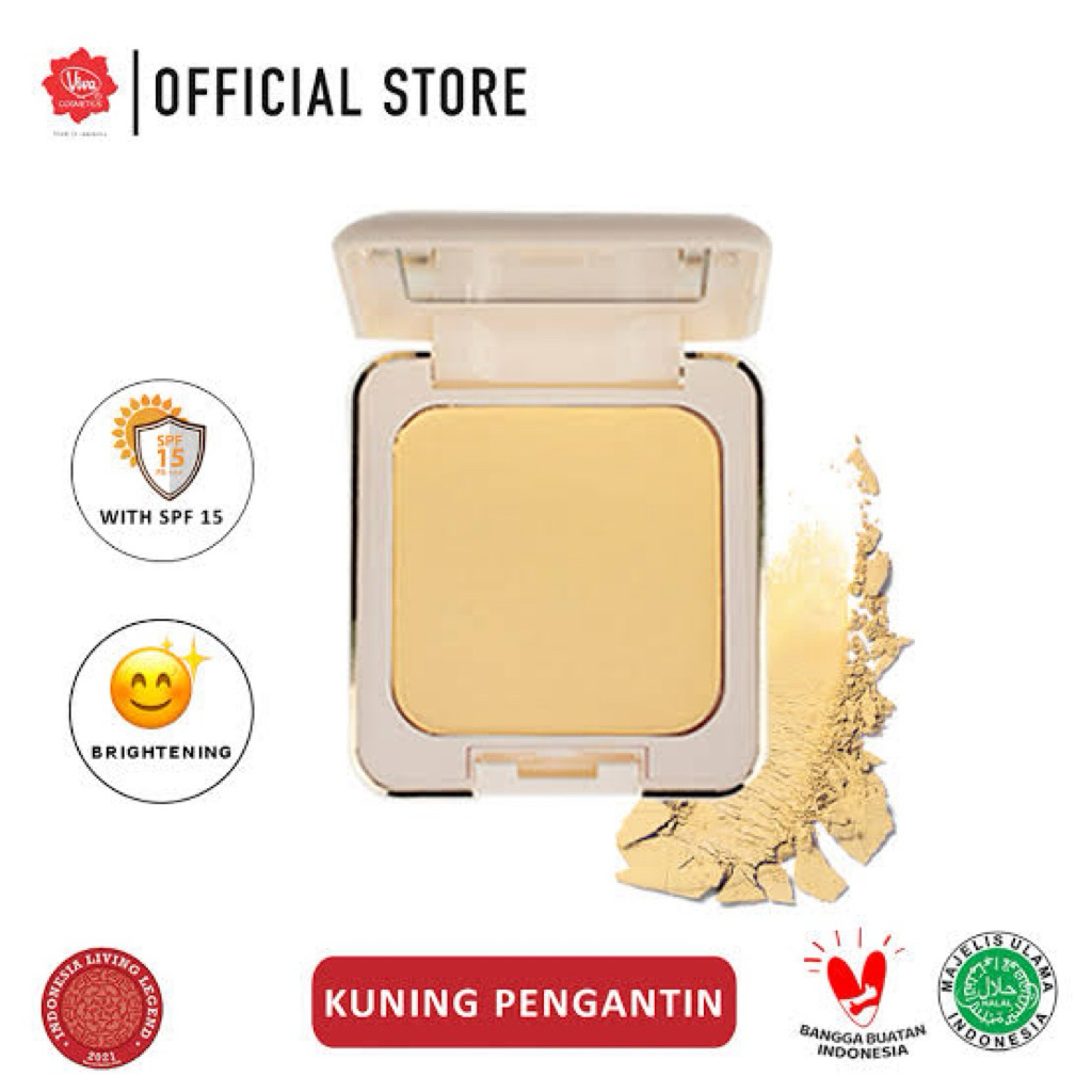 Viva Queen Compact Powder Bedak Padat Viva