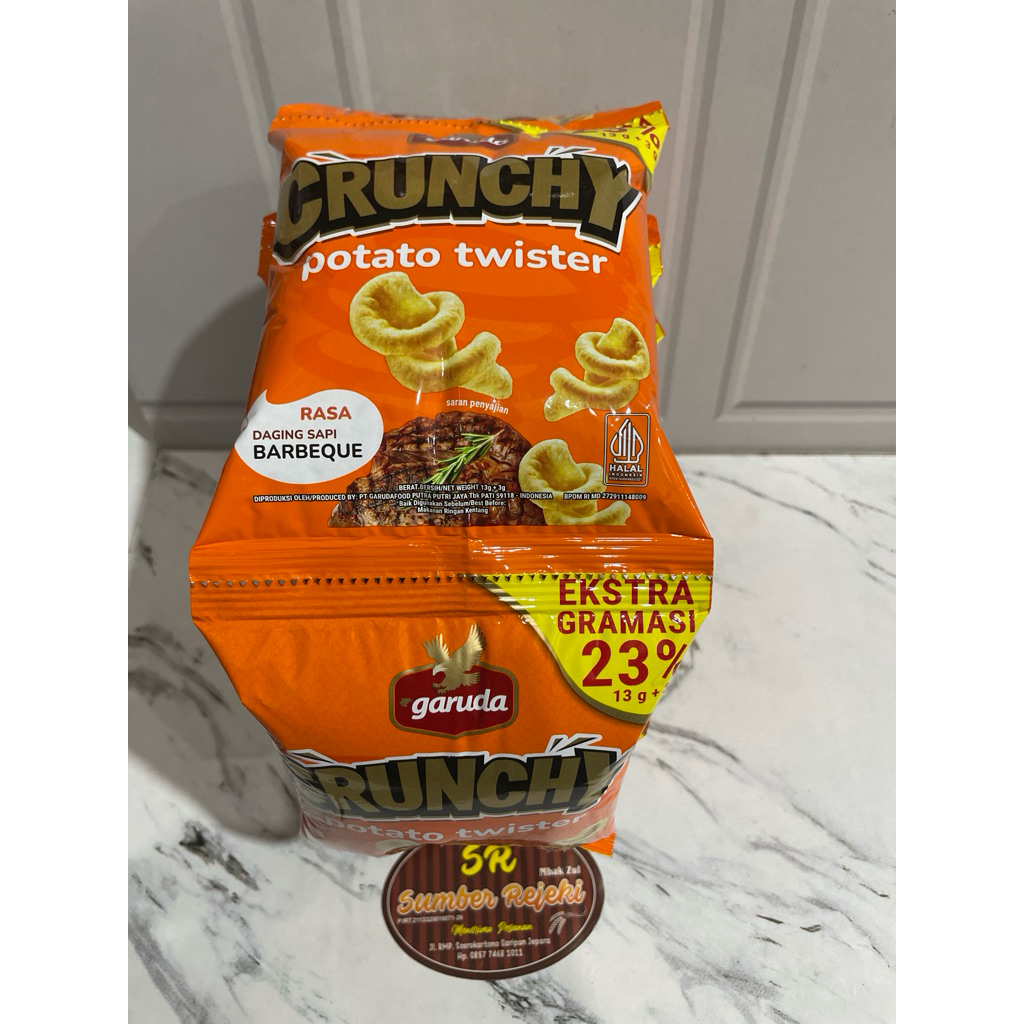 

GARUDA CRUNCHY POTATO TWISTER ISI 10 pcs