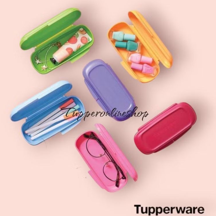 T bar keeper tupperware / cutlery case tupperware