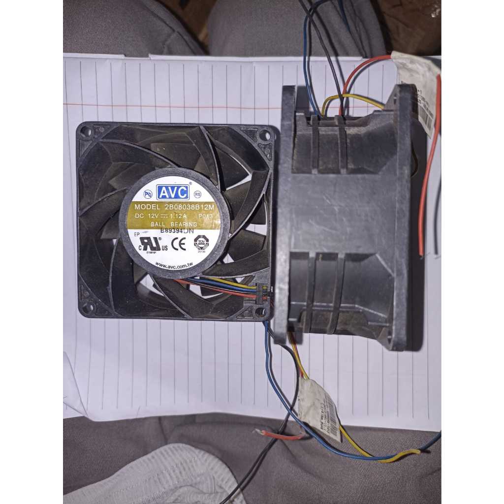 Kipas DC / Fan DC Tebal 8x8 AVC Ball Bearing