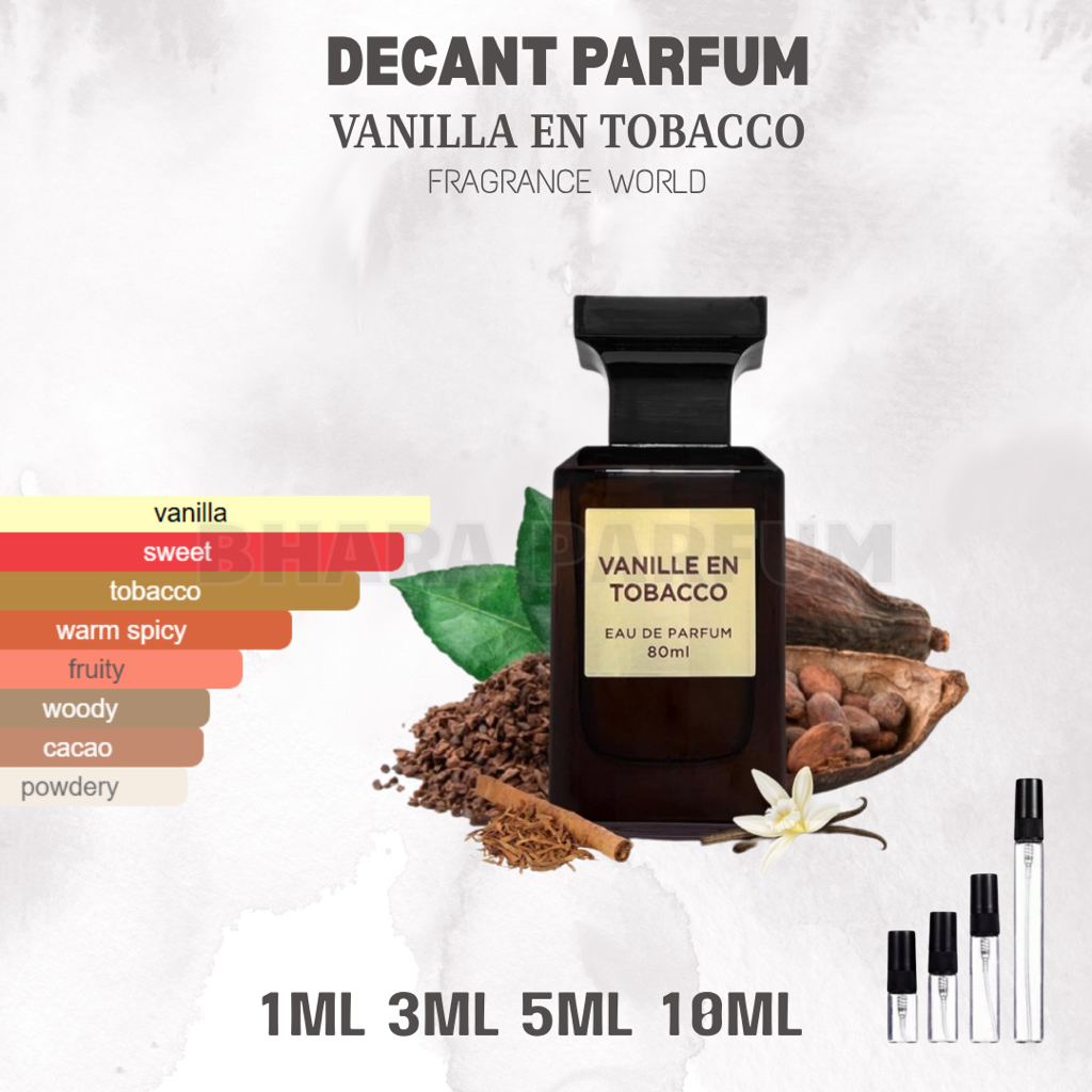 Decant - Fragrance World Vanilla en Tobacco