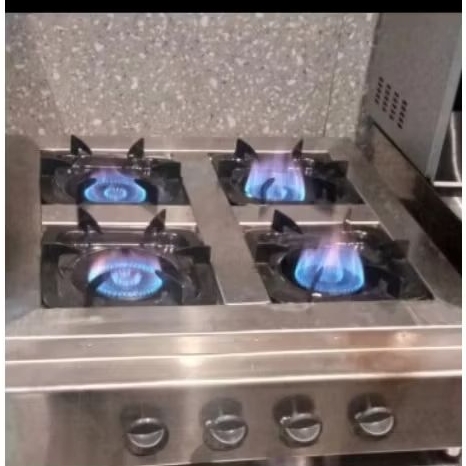 kompor gas 4 tungku low presure stainless