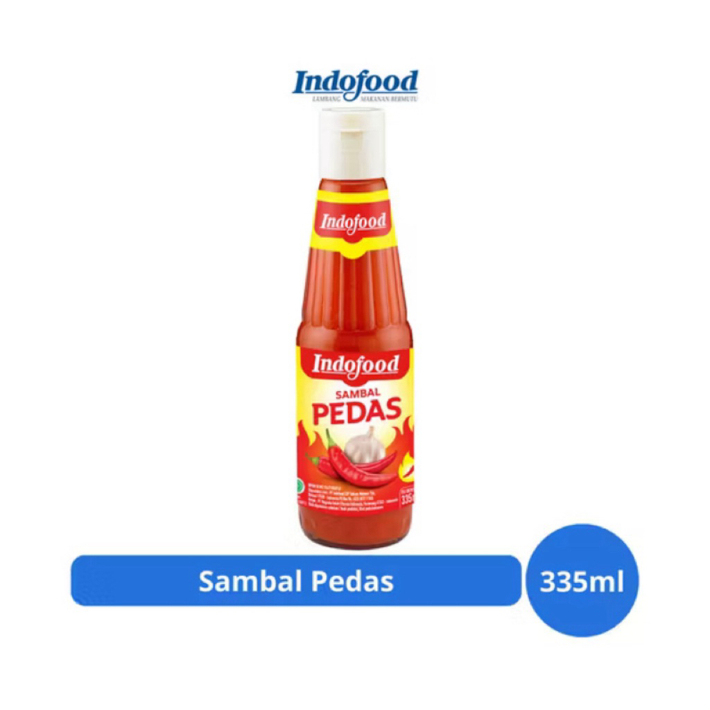 

Indofood Sambal Pedas 335ml – Pedasnya Nendang, Bikin Makan Makin Lahap