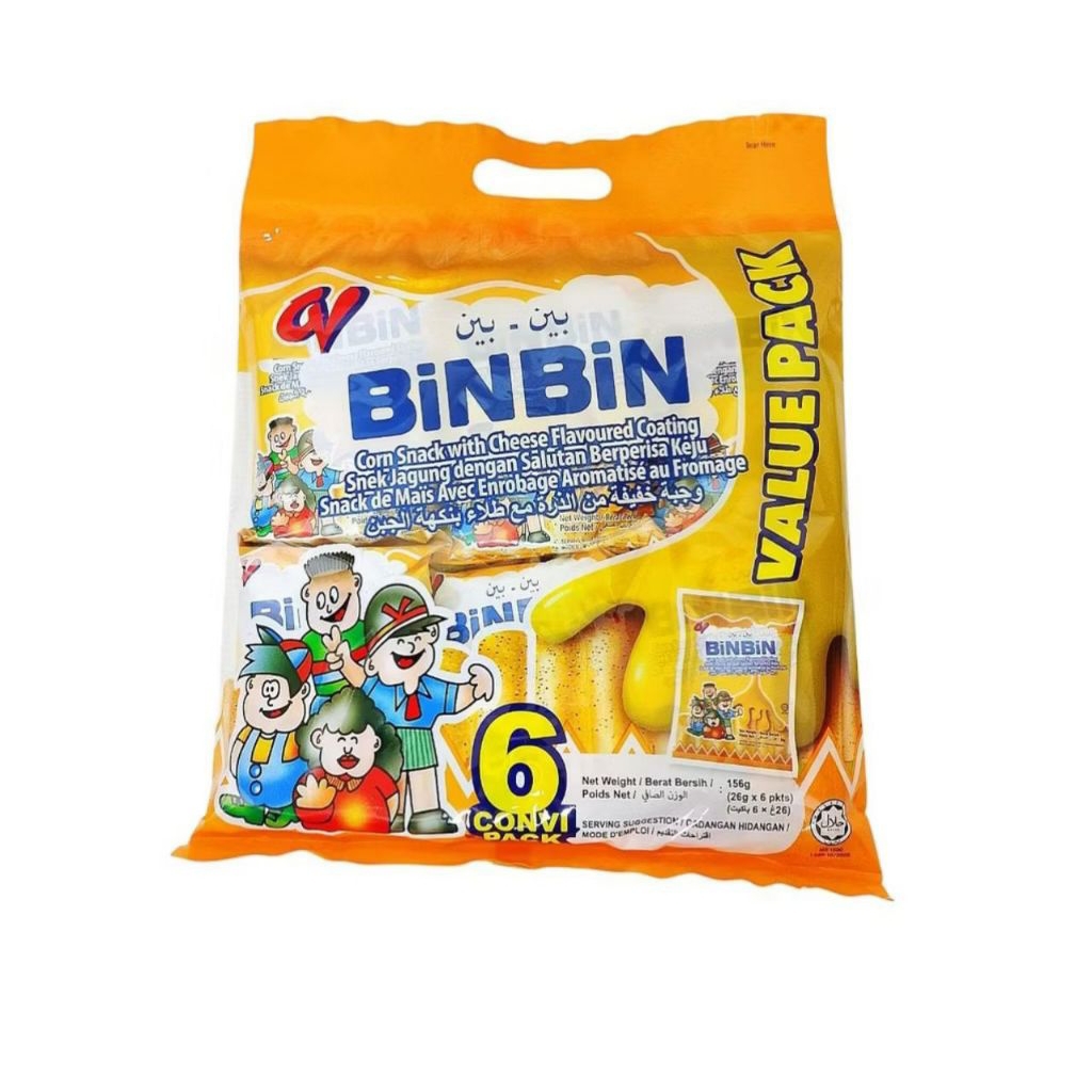 

BIN BIN CHEESE FLAVOR 156G