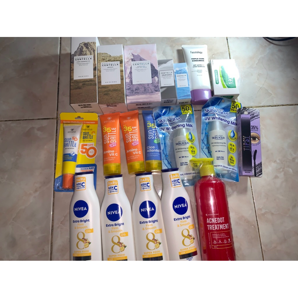 

[READY] Original Skincare Skin 1004, Skin aqua, Emina, Nivea, Somethinc