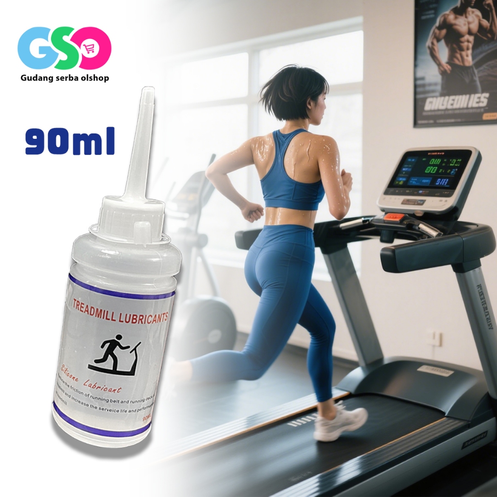 Minyak Pelumas Treadmill 90ml Lubricant Oil Original Treadmill Silicon Oil Belt Lubricant