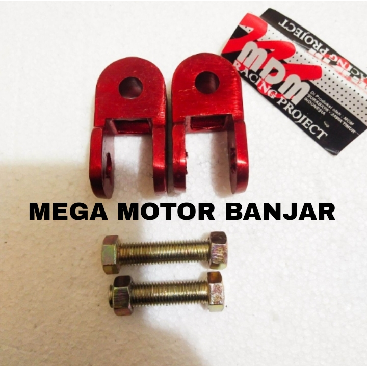 Pangkon Shock Belakang Motor Bebek Peninggi Shock Sambungan Shock/ peninggi bebek