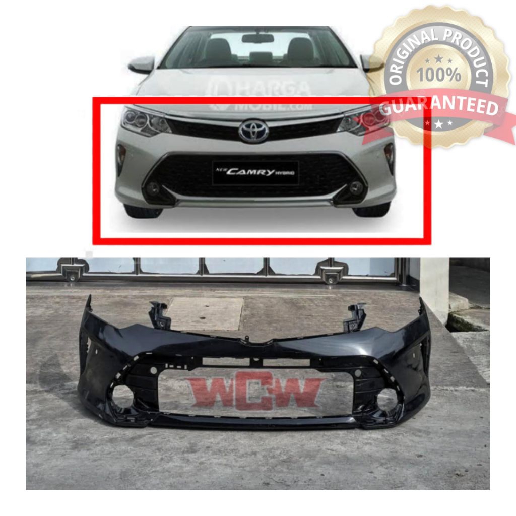 bumper bemper depan toyota camry 2016 2017 2018 original