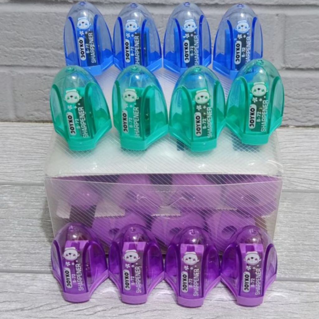 

Rautan Joyko/Rautan Pensil Joyko B-72 Sharpener isi 24 Pcs