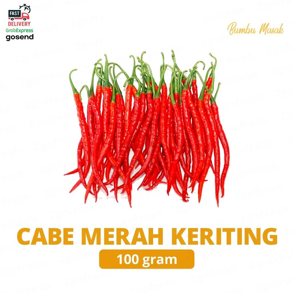 

Lombok/ Cabai/ Cabe Merah Keriting Fresh - Bumbu Sayur Sayuran