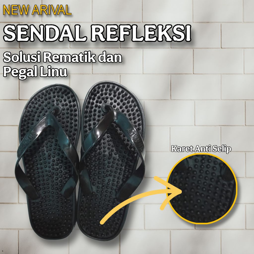 COD sandal terapi , untuk pegal linu dan sering kesemutan .