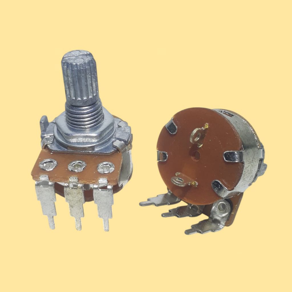 POTENSIO DIMMER ON OFF KAKI 3 B50K