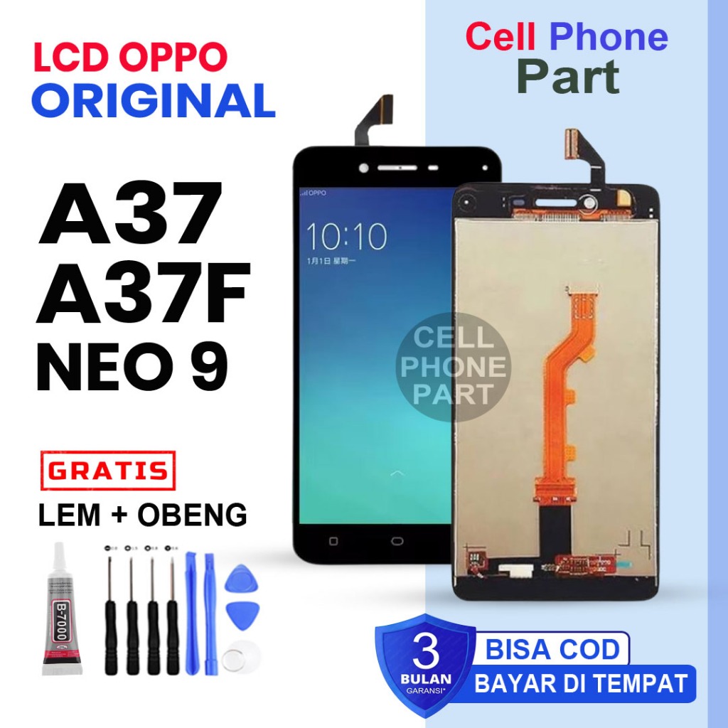 Lcd Oppo A37 / A37F / NEO 9 Original Fullset Touchscreen