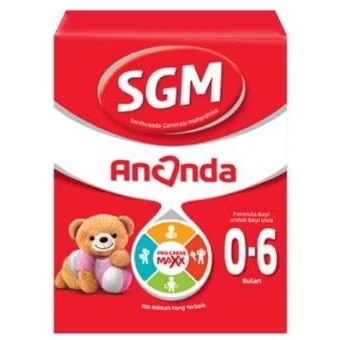 SGM Ananda 1 (0-6 Bulan) Susu Formula Bayi bubuk 400 Gram