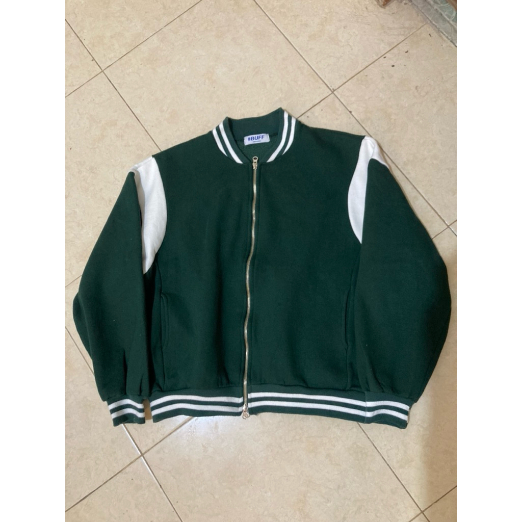 Varsity Jacket Double Zipper