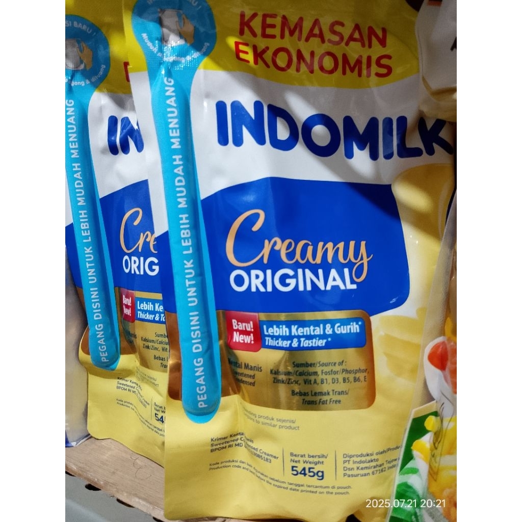 

SUSU INDOMILK POUCH 545 GR