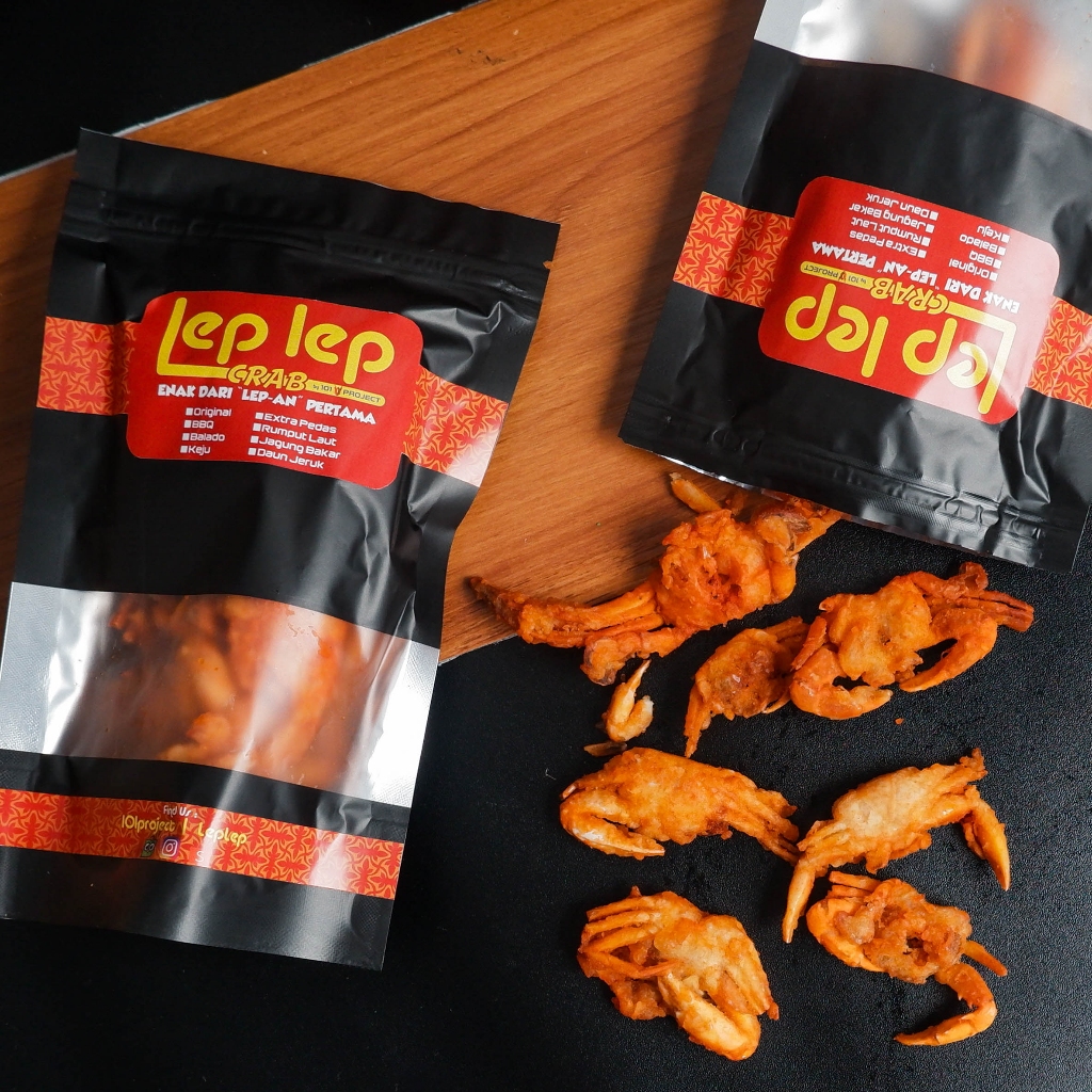 

Navi_Lezatoz Leplep - Baby Crab Crispy Camilan Seafood Renyah & Gurih