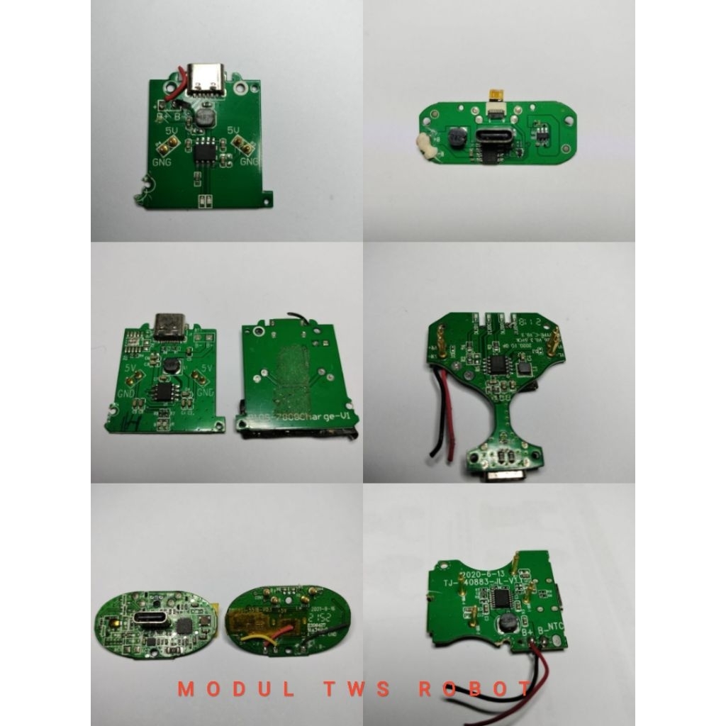 MODUL TWS ROBOT KIT MODUL HEADSET BLUETOOTH COPOTAN TWS ROBOT WIRELESS TYPE C RANDOM