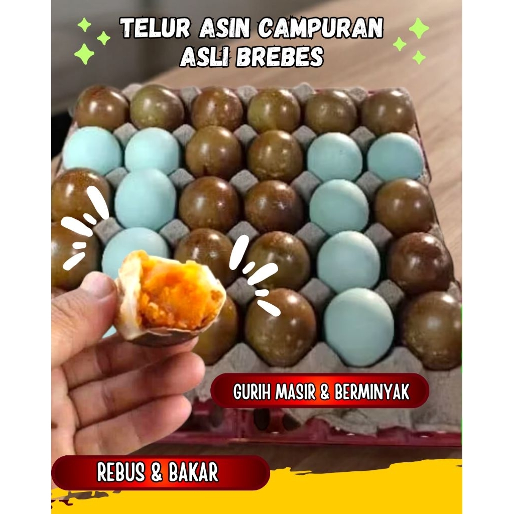 

Telur Asin Brebes Masir Original Isi 10 – Rebus & Bakar Campur | Kualitas Premium + Aman Packing