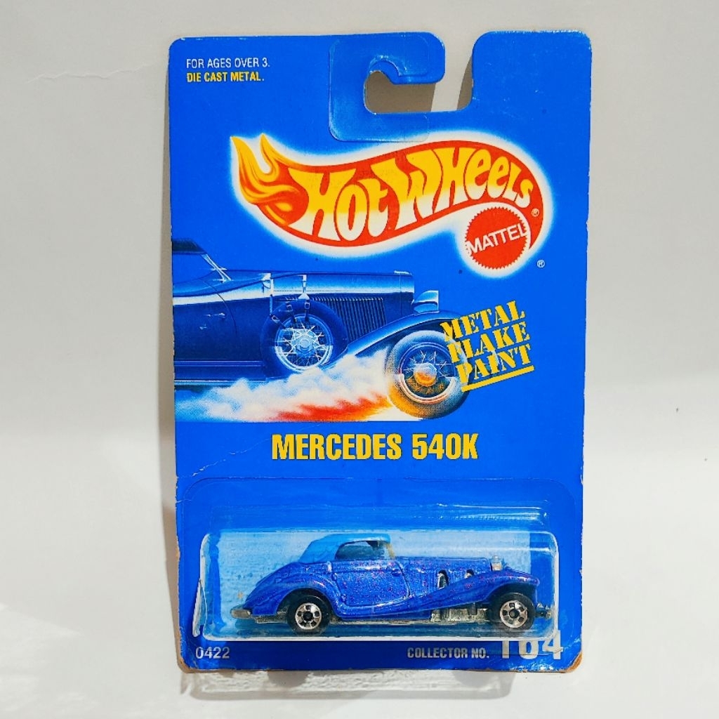 HOTWHEELS / HOT WHEELS MERCEDES 540K BLACK WALL