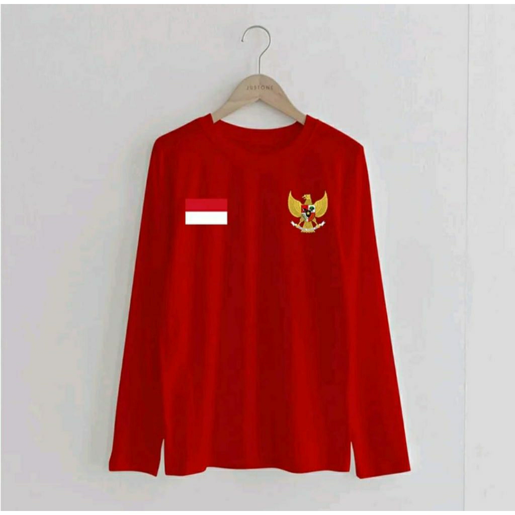 KAOS LENGAN PANJANG LOGO GARUDA SIMPLE DADA