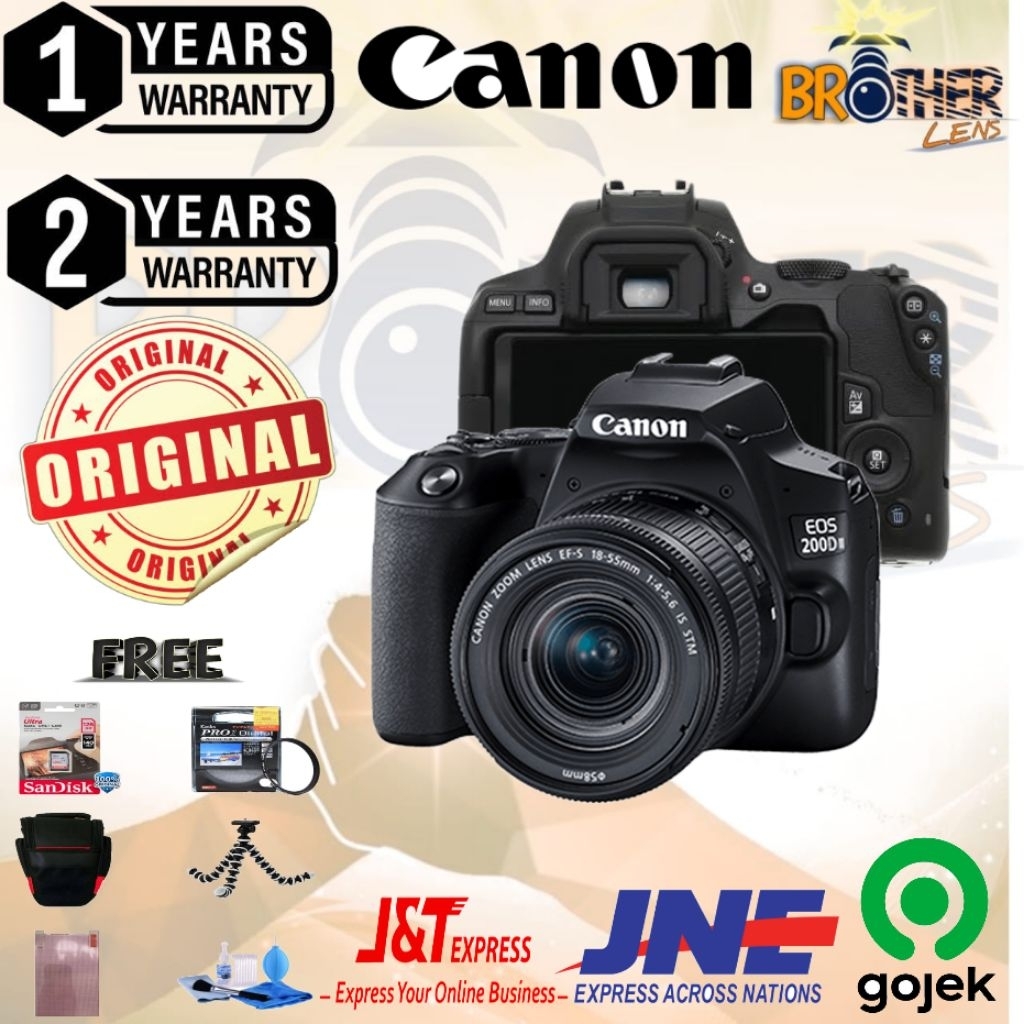 CANON EOS 200D MARK II
18-55MM IS STM / CANON EOS 200D II KIT 18-55MM