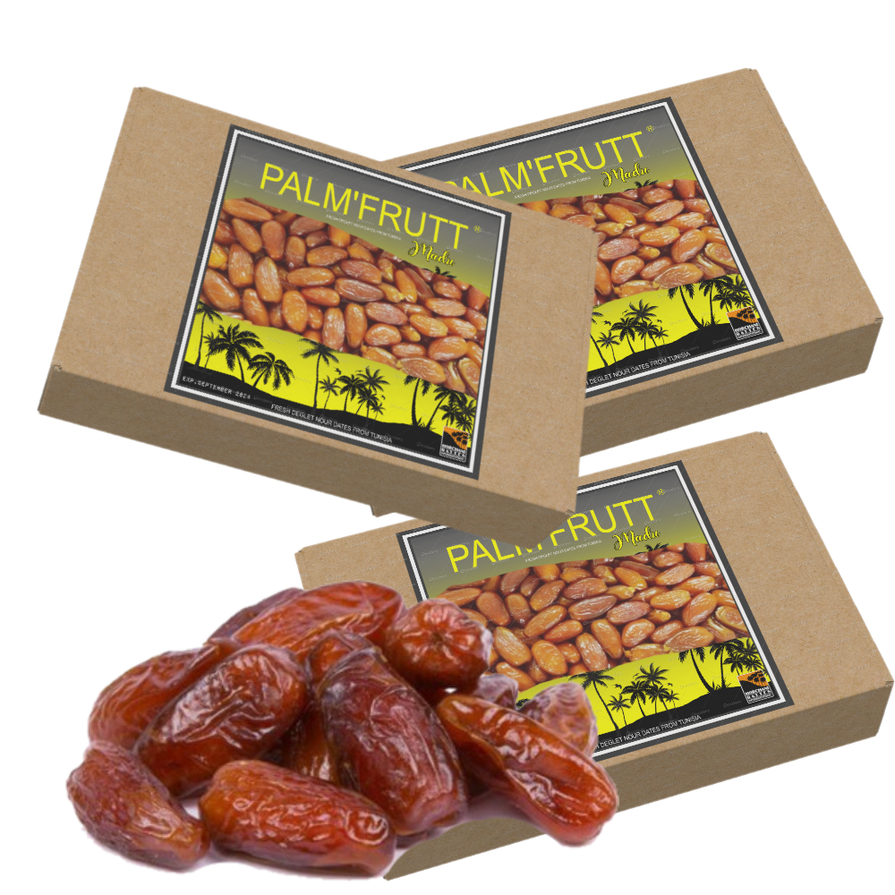 

Kurma Tunisia Madu / Curah 1kg | Tunisia Dates