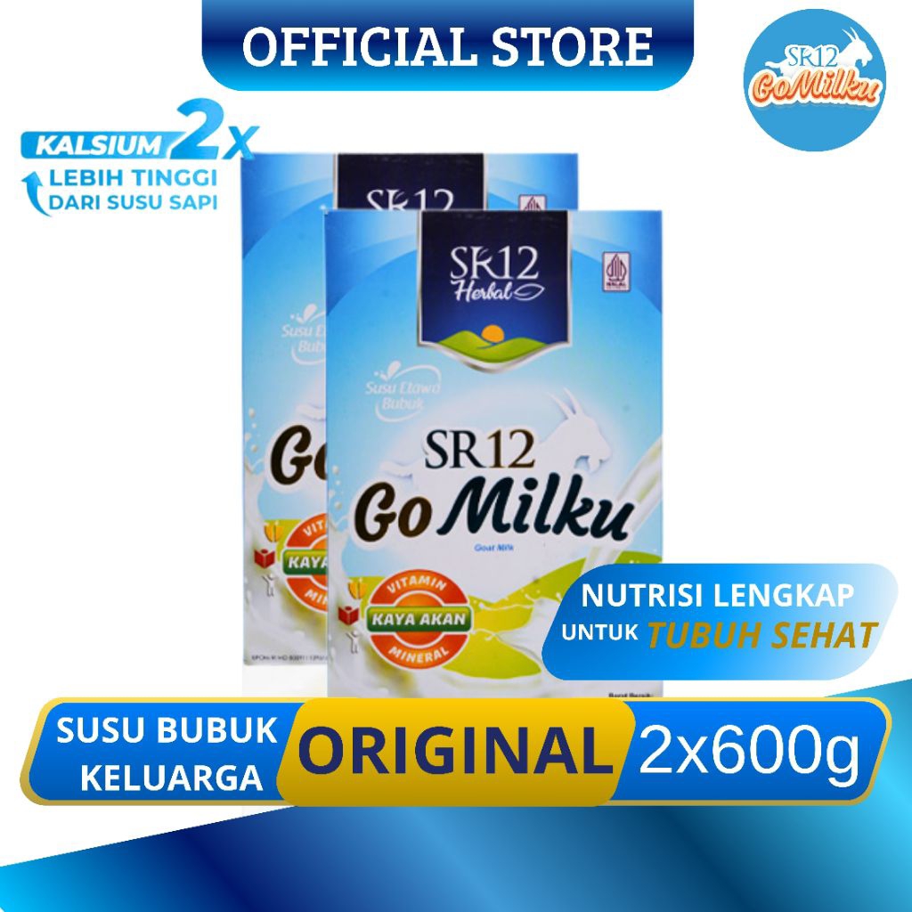 

Go Milku SR12 Original 600g - 2 Box