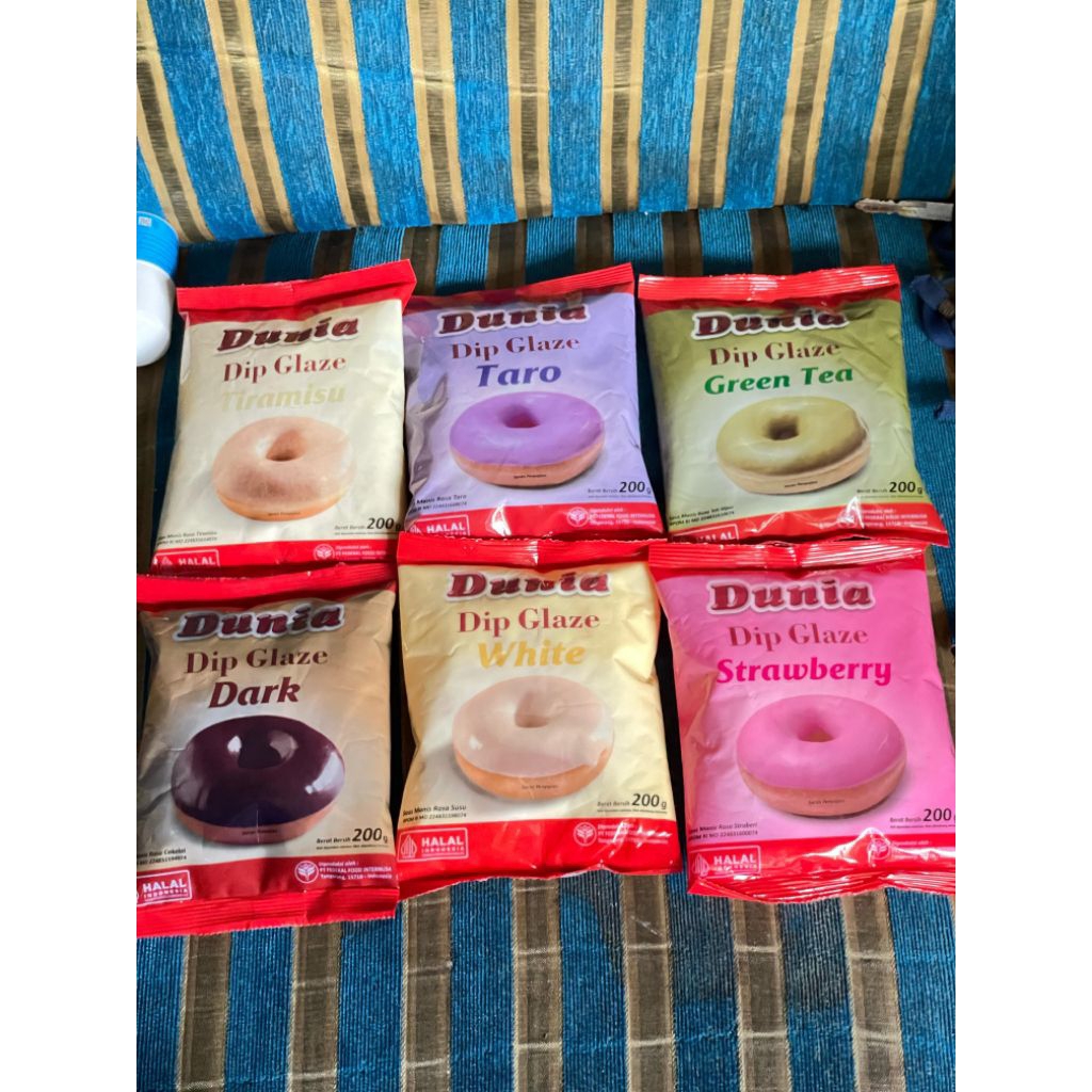 

Glaze Dunia 200gram Topping Donat Selai Olesan