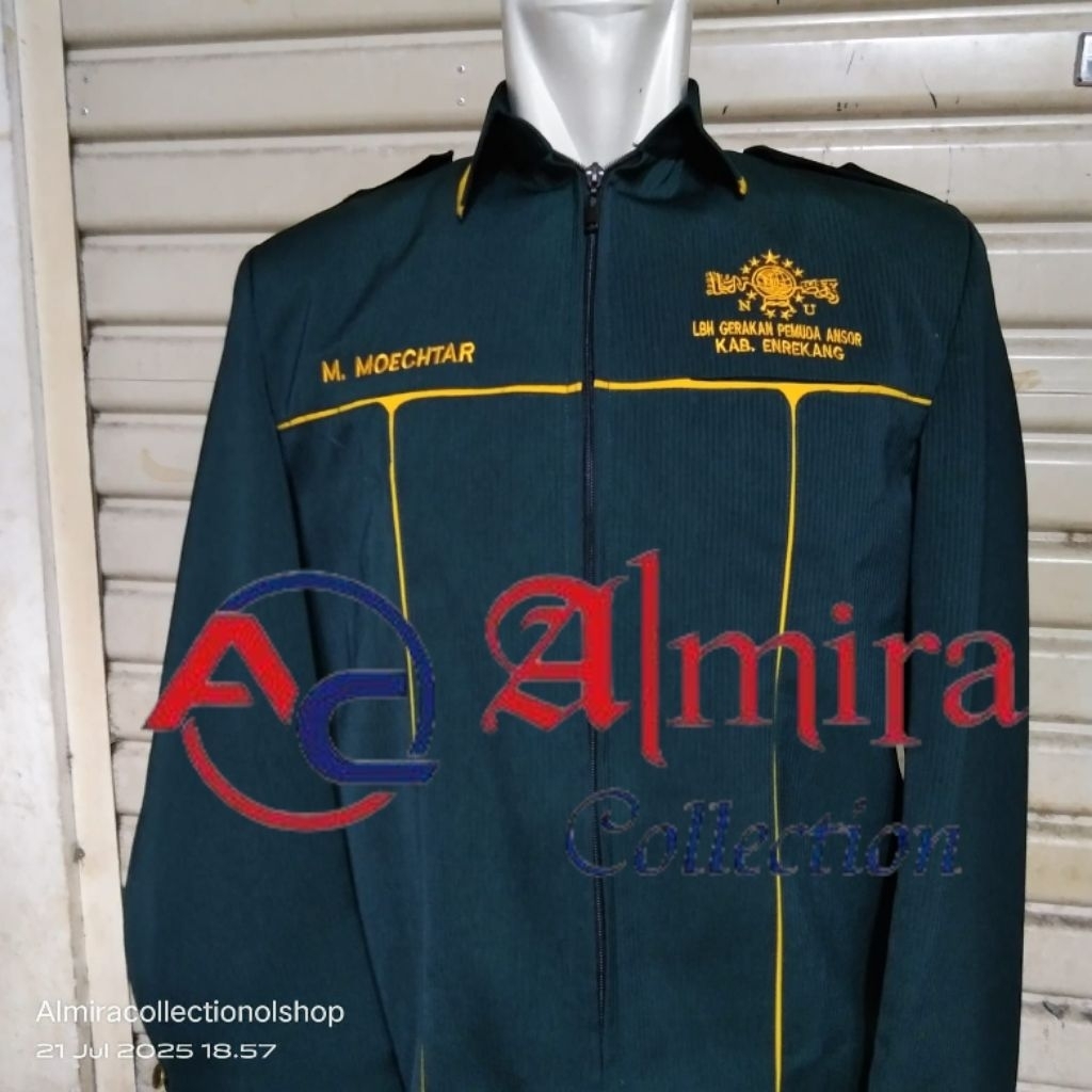 semi jas NU jasket NU bordir komputer langsung