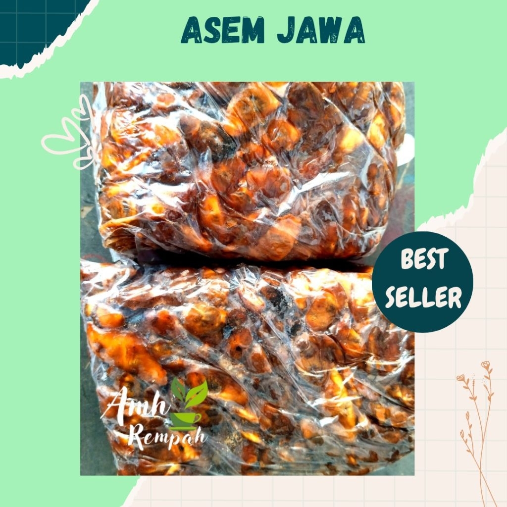 

Asem Jawa Kupas Kemasan 1 kg bersih.