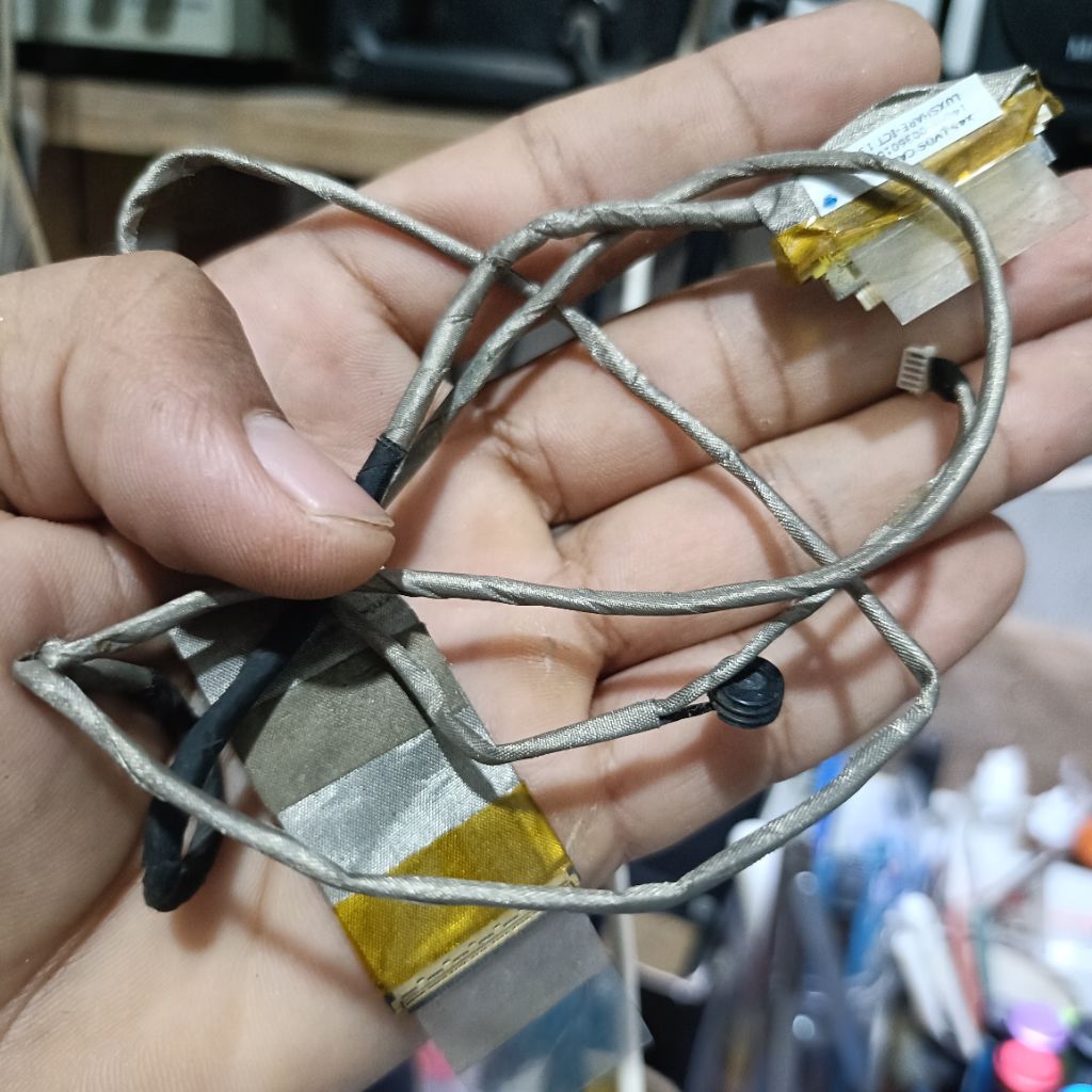 KABEL FLEXIBEL LCD LAPTOP ASUS X45A ORIGINAL COPOTAN
