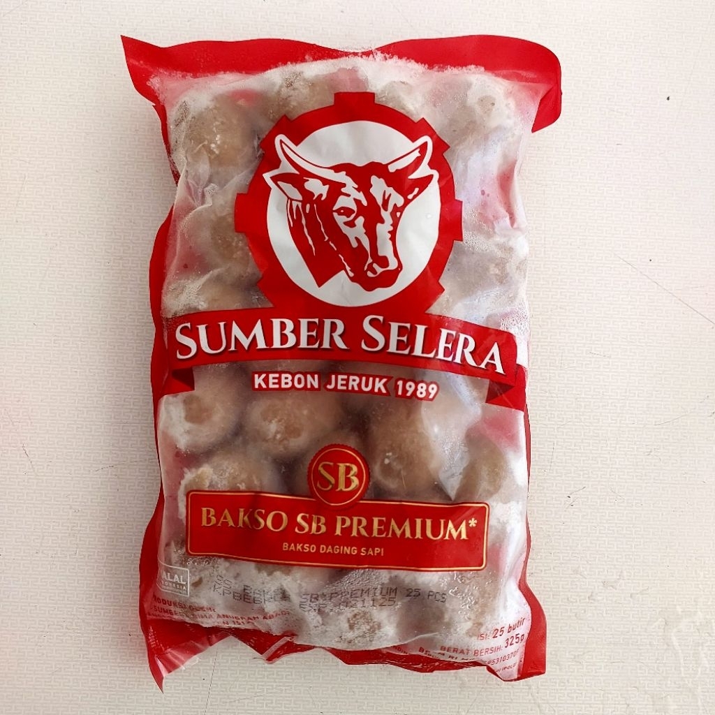 

Bakso Sapi Sumber Selera SB PREMIUM Kebon Jeruk isi 25 butir