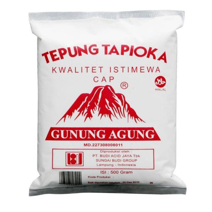 

Tepung Tapioka Cap Gunung Agung 500gr