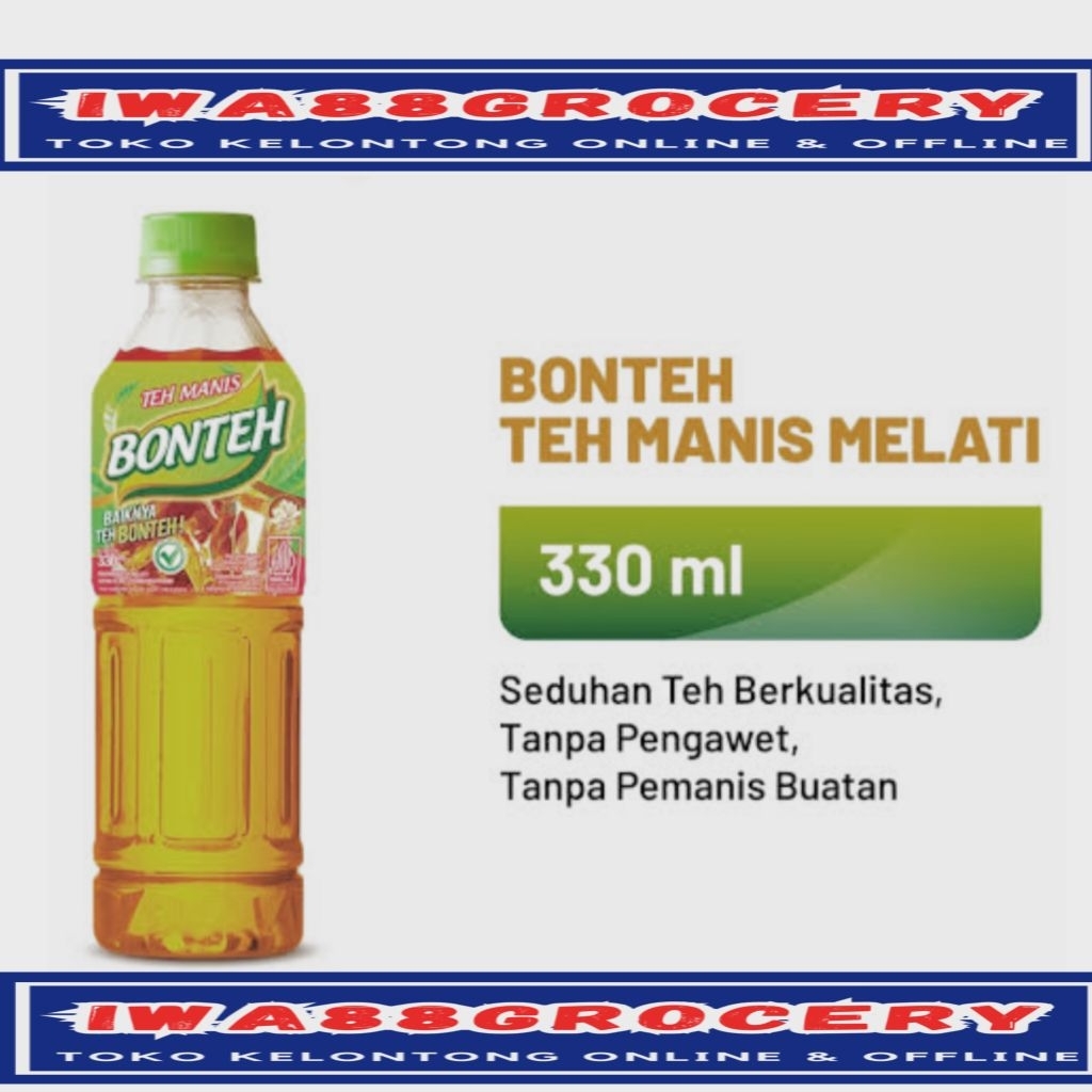 

bonteh minuman teh dalam kemasan 330ml