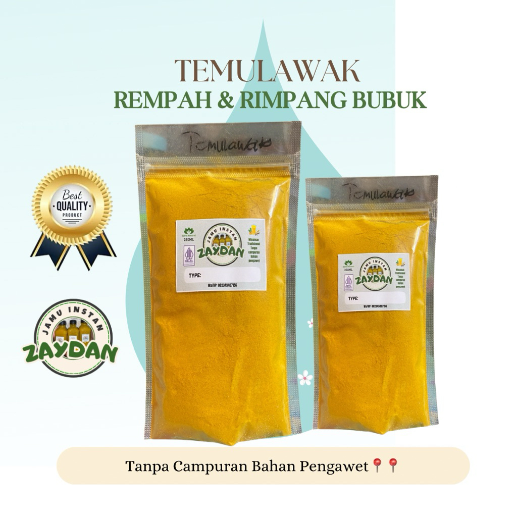 

Temulawak Bubuk Asli 50gr